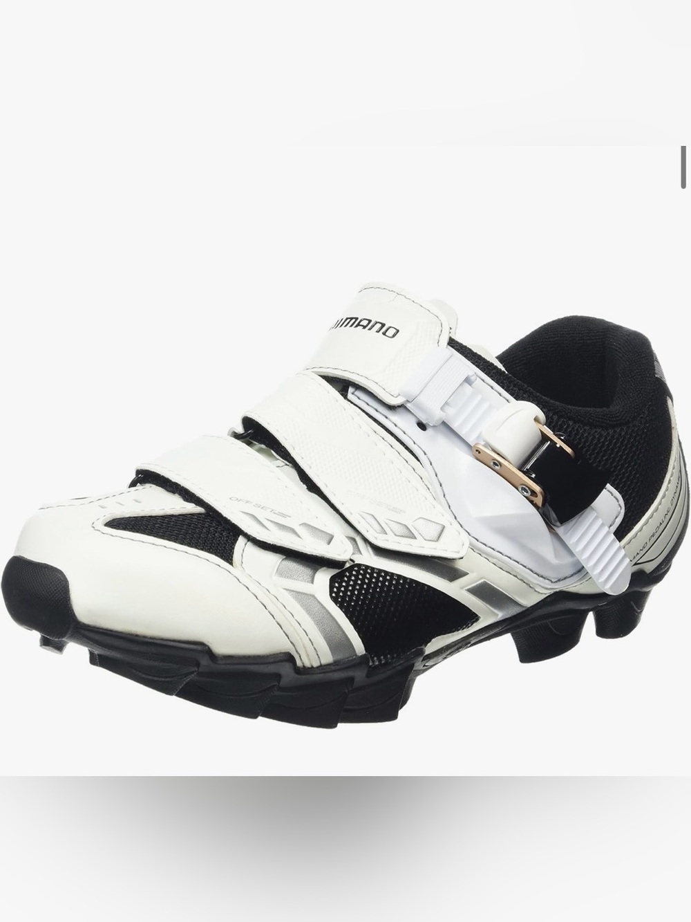 Shimano SH-WM63W Women’s Cycling Shoes White Black Silver EU 39 SPD Spin MTB